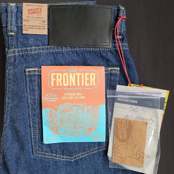 Naked & Famous New Frontier Arrow Jeans - Picture 2 of 8